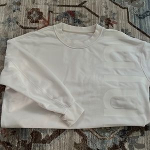 Lululemon white sweatshirt